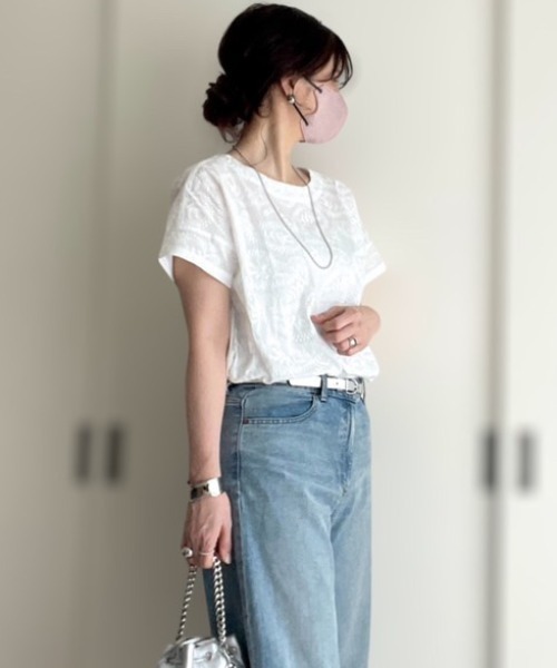＆ellecy アンドエルシー タイガー刺繍ブラウス