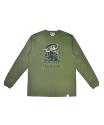 NOTHINKER(�m�[�V���J�[)��MONSTER OF DEATH RIVER Long T-shirt(T�V���c/�J�b�g�\�[)