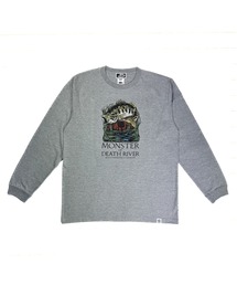 NOTHINKER（ノーシンカー）の「MONSTER OF DEATH RIVER Long T-shirt（Tシャツ/カットソー）」