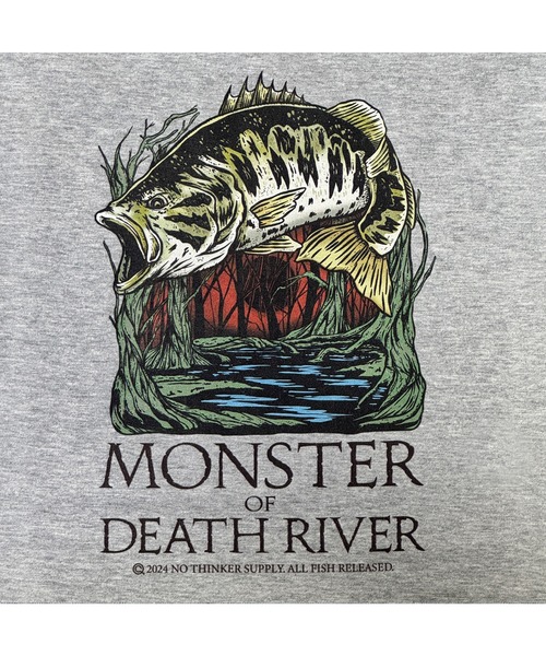 DEATH FROM ABOVE 1979 白ロンT【新品未使用】L セール】MONSTER OF DEATH RIVER Long T-shirt（Tシャツ