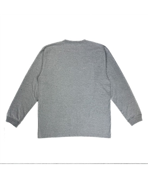 NOTHINKER(ノーシンカー)の「MONSTER OF DEATH RIVER Long T-shirt(Tシャツ/カットソー・メンズ・オリーブ/ヘザーグレー・X-LARGE/LARGE/MEDIUM/SMALL/XX-LARGE)」の3枚目の写真