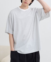 RONEL（ロネル）の「【RONEL】ミジンボーダーT（Tシャツ/カットソー）」