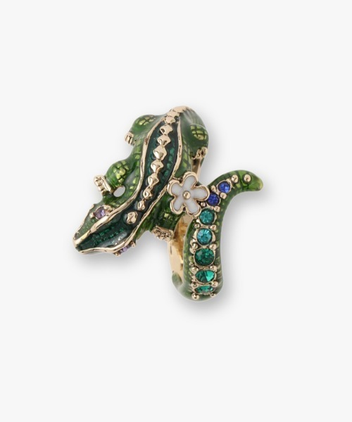 【ANNA SUI】即対応 ワニモチーフ リング ワニモチーフ リング（リング）｜ANNA SUI（アナスイ）の