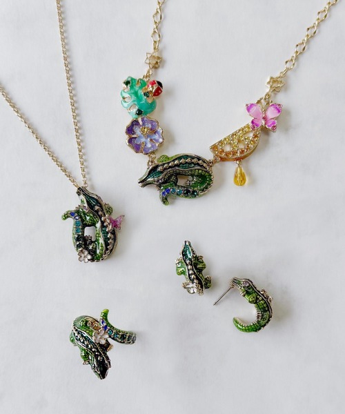 ワニモチーフ リング（リング）｜ANNA SUI（アナスイ）の