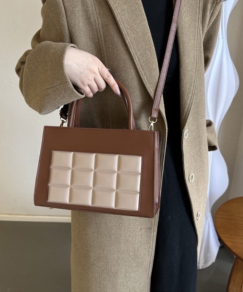 shoppinggo(ショッピングゴー)の「ショルダーバッグ レディース肩掛け(ショルダーバッグ・レディース・キャメル/ベージュ/ブラウン/ホワイト/ブラック・FREE)」の16枚目の写真