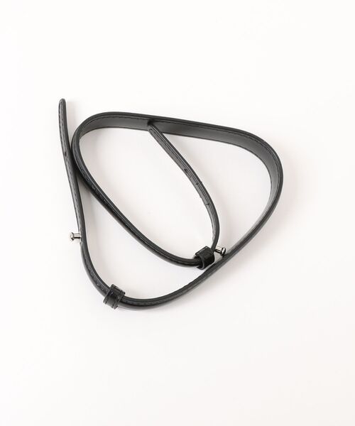 NiiNa(ニーナ)の「【 NiiNa / ニーナ 】高品質牛革 2way ワンハンドル ラウンド サドルバッグ(ショルダーバッグ・レディース・レッド/ブラウン/ブラック・FREE)」の20枚目の写真