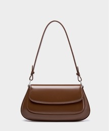 NiiNa（ニーナ）の「【 NiiNa / ニーナ 】高品質牛革 2way ワンハンドル ラウンド サドルバッグ（ショルダーバッグ）」
