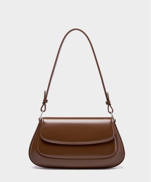 NiiNa(ニーナ)の「【 NiiNa / ニーナ 】高品質牛革 2way ワンハンドル ラウンド サドルバッグ(ショルダーバッグ・レディース・レッド/ブラウン/ブラック・FREE)」の1枚目の写真
