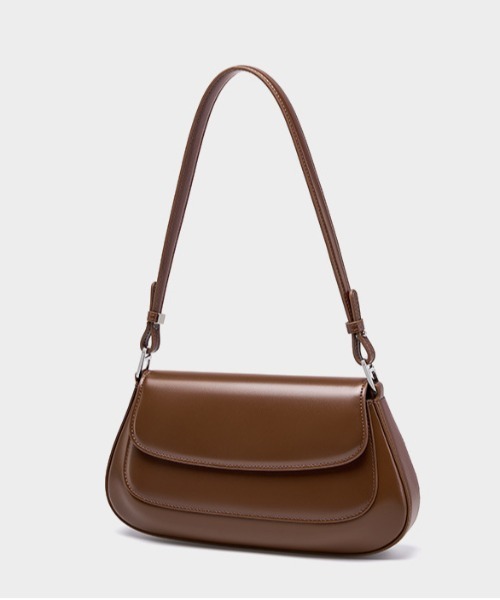 NiiNa(ニーナ)の「【 NiiNa / ニーナ 】高品質牛革 2way ワンハンドル ラウンド サドルバッグ(ショルダーバッグ・レディース・レッド/ブラウン/ブラック・FREE)」の10枚目の写真