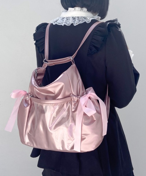 リボンバックパック 撥水】RIBBON BRICK BACKPACK バックパック / TOCCA
