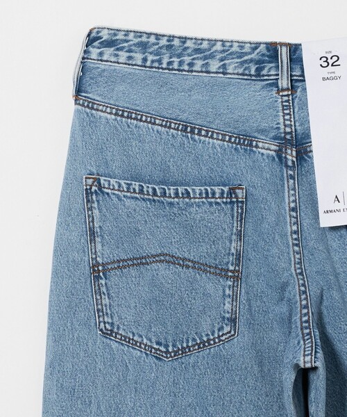 セール】＜ARMANI EXCHANGE＞ DNM BAGGY LT-BL/パンツ（デニム
