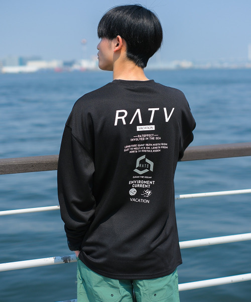 RAT EFFECT（ラットエフェクト）の「【吸水速乾/UVカット】ロングTシャツ 水陸両用 ラッシュガード（Tシャツ/カットソー・キッズ・B/H/G/E/F/D/C/A・130/140/160/150/170）」の6枚目の写真