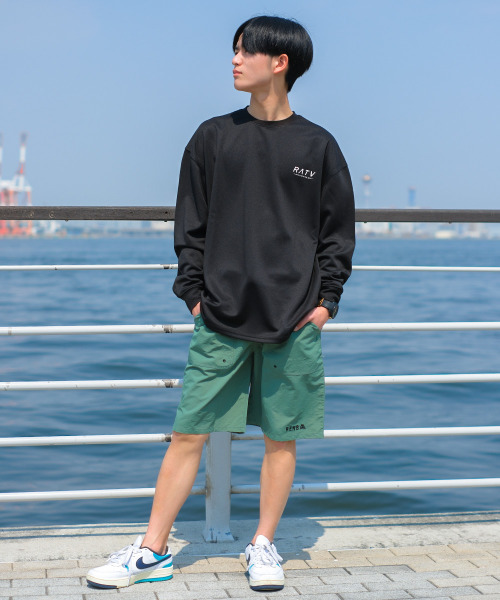 セール】【吸水速乾/UVカット】ロングTシャツ 水陸両用 ラッシュ