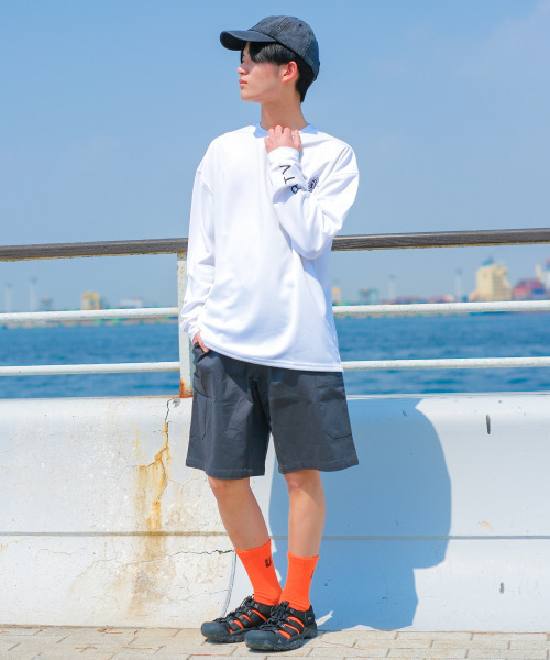 RAT EFFECT（ラットエフェクト）の「【吸水速乾/UVカット】ロングTシャツ 水陸両用 ラッシュガード（Tシャツ/カットソー・キッズ・B/H/G/E/F/D/C/A・130/140/160/150/170）」の22枚目の写真