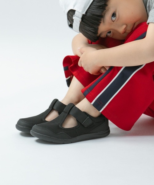 LOWRYS FARM（ローリーズファーム）の「ＩＦＭＥスニーカーサンダル　318527（サンダル・キッズ・ブラック/ベージュ・16cm/17cm/LONG/SHORT）」の2枚目の写真