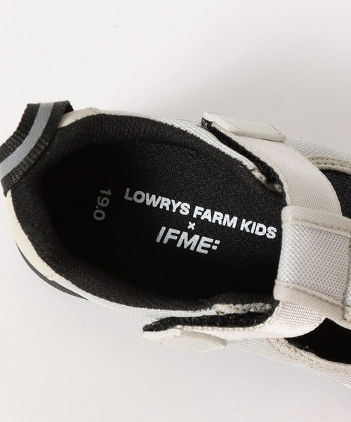 LOWRYS FARM（ローリーズファーム）の「ＩＦＭＥスニーカーサンダル　318527（サンダル・キッズ・ブラック/ベージュ・16cm/17cm/LONG/SHORT）」の7枚目の写真
