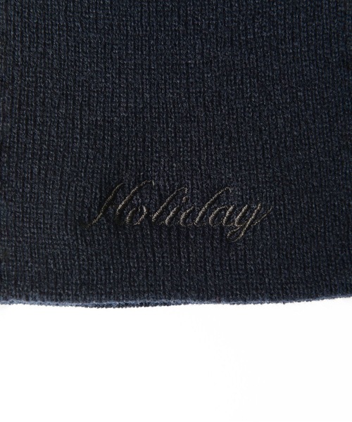 HOLIDAY（ホリデイ）の「BEANIE (Holiday) ビーニー (ホリデイ)（ニットキャップ/ビーニー・レディース・ブルー/グレー/ピンク/ブラック・ONE SIZE）」の9枚目の写真