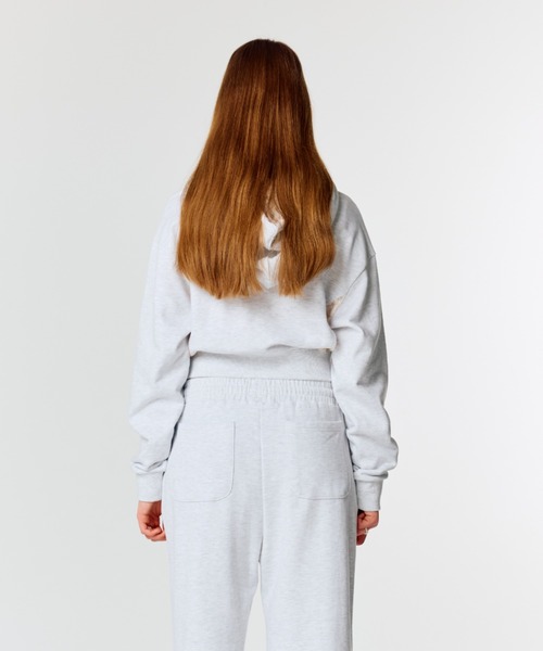 パーカー L15 ROSE CROP HOOD ZIP-UP レディース L15 ROSE CROP HOOD ZIP-UP（パーカー）｜LARTIGENT