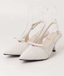 Per sist ence（パーシエンス）の「エナメルスマートリボンミュール（サンダル）」