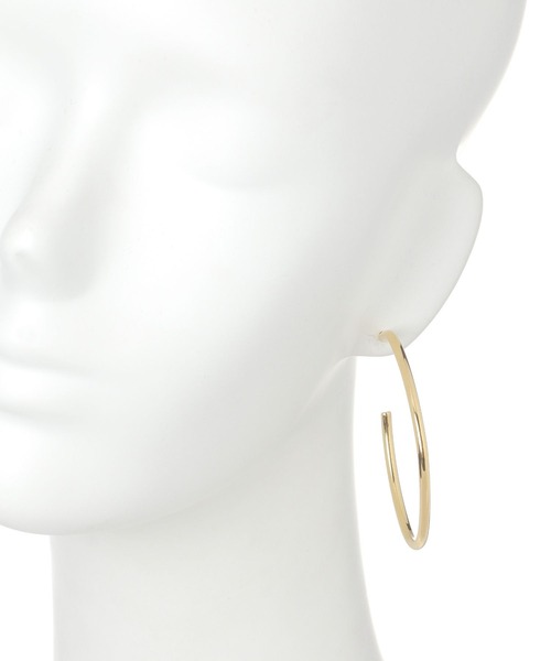 セール】ステンレスBIGフープピアス 494843（ピアス（両耳用