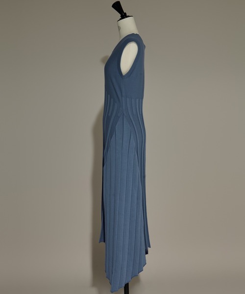 セール】【CINOH/チノ】《STUDIOUS別注》NO SLEEVE KNIT DRESS