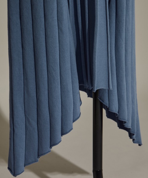 CINOH（チノ）の「【CINOH/チノ】《STUDIOUS別注》NO SLEEVE KNIT DRESS/ノースリーブニットドレス（ワンピース・レディース・ブラック/グレー/ブルー・36/38）」の17枚目の写真