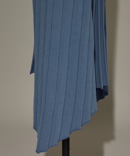 CINOH（チノ）の「【CINOH/チノ】《STUDIOUS別注》NO SLEEVE KNIT DRESS/ノースリーブニットドレス（ワンピース・レディース・ブラック/グレー/ブルー・36/38）」の19枚目の写真