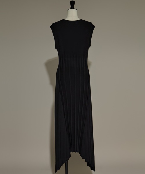 CINOH/チノ】《STUDIOUS別注》NO SLEEVE KNIT DRESS