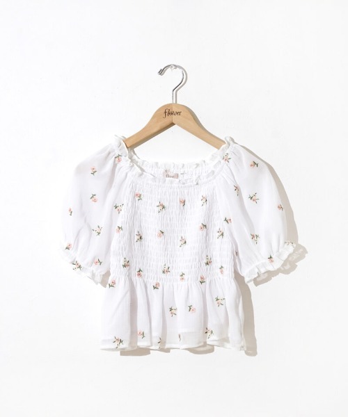 flower（フラワー）の「ペチュニアブラウス（シャツ/ブラウス・レディース・イエロー/ホワイト・FREE）」の21枚目の写真