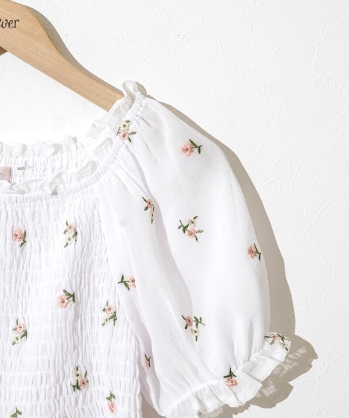 新品　flower　ペチュニアブラウス セール】ペチュニアブラウス（シャツ/ブラウス）｜flower