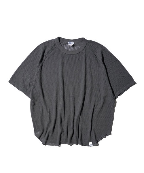 WALLA WALLA SPORT（ワラワラスポーツ）の「WALLA WALLA SPORT / ワラワラスポーツ COTTON MESH RAGLAN TEE（Tシャツ/カットソー・メンズ・ブラック/ターコイズブルー/ホワイト/マスタード・MEDIUM/LARGE/X-LARGE）」の3枚目の写真
