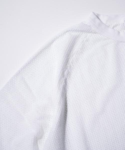 WALLA WALLA SPORT（ワラワラスポーツ）の「WALLA WALLA SPORT / ワラワラスポーツ COTTON MESH RAGLAN TEE（Tシャツ/カットソー・メンズ・ブラック/ターコイズブルー/ホワイト/マスタード・MEDIUM/LARGE/X-LARGE）」の20枚目の写真