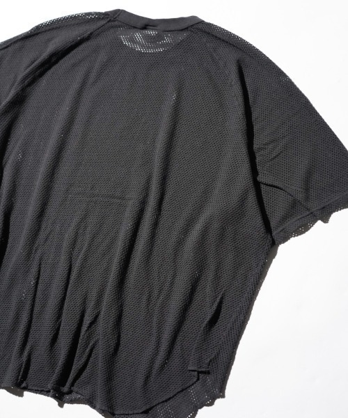 WALLA WALLA SPORT（ワラワラスポーツ）の「WALLA WALLA SPORT / ワラワラスポーツ COTTON MESH RAGLAN TEE（Tシャツ/カットソー・メンズ・ブラック/ターコイズブルー/ホワイト/マスタード・MEDIUM/LARGE/X-LARGE）」の14枚目の写真