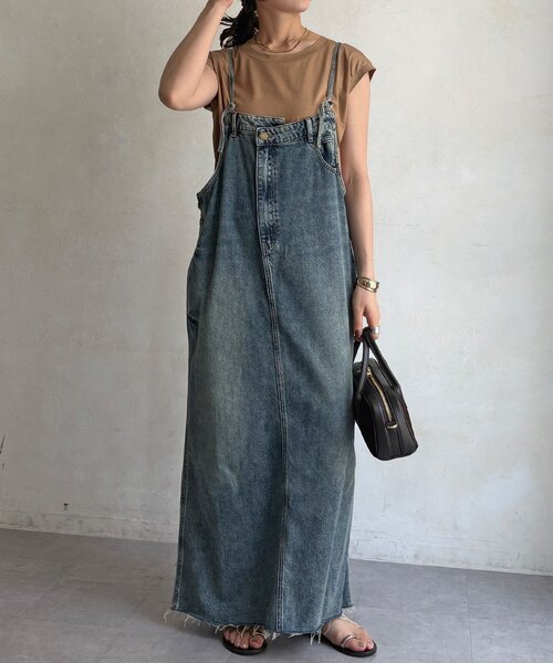 DouDou(ドゥドゥ)の「【接触冷感】リヨセル混フレンチプルオーバー(Tシャツ/カットソー・レディース・ブラック/ライトベージュ/ブラウン/ピンク/オフホワイト/イエロー/キャメル・FREE)」の17枚目の写真