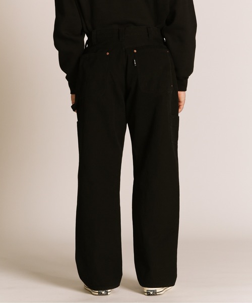 schott（ショット）の「Schott/ショット/DUCK DOUBLE KNEE PANTS/ダック ダブルニー パンツ（その他パンツ・メンズ・ブラック/ブラウン・30/36/34/32）」の6枚目の写真