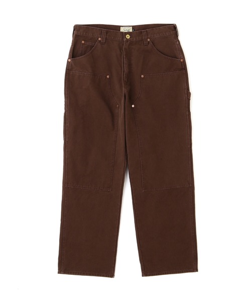 Schott×DICKIES ダブルニー s ショットがディッキーズとコラボ レザーをあしらったダブルニー