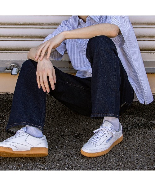 Reebok（リーボック）の「クラブシー 85 ヴィンテージ / CLUB C 85 VINTAGE（スニーカー・メンズ・ホワイト系その他/ホワイト・23.0cm/23.5cm/24.5cm/24.0cm/25.0cm/25.5cm/26.0cm/26.5cm/27.0cm/27.5cm/29.0cm/28.5cm）」の13枚目の写真