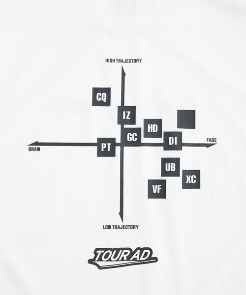 UNITED ARROWS GOLF(ユナイテッドアローズゴルフ)の「【別注】<GRAPHITE DESIGN × UNITED ARROWS GOLF >TOUR AD Tシャツ(Tシャツ/カットソー・メンズ・ブラック/ホワイト・L/XL/M)」の6枚目の写真