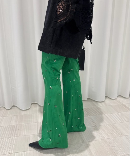 セール】SMALL FLOWER CUT PANTS（その他パンツ）｜Ameri（アメリ）の