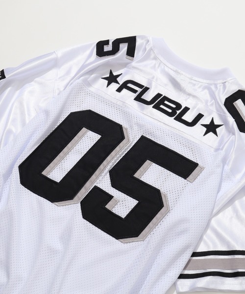 く*か様 【FUBU】ゲームシャツ　ニットスウェット FUBU（フブ） “OG GAME SHIRT/オリジナルゲームシャツ