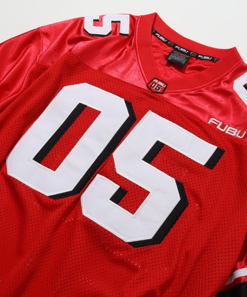 FUBU（ フブ）の「【FUBU/フブ】OG GAME SHIRT/オリジナルゲームシャツ（Tシャツ/カットソー・メンズ・レッド/ブラック/サックスブルー/ホワイト・XL/M/XXL/L）」の9枚目の写真