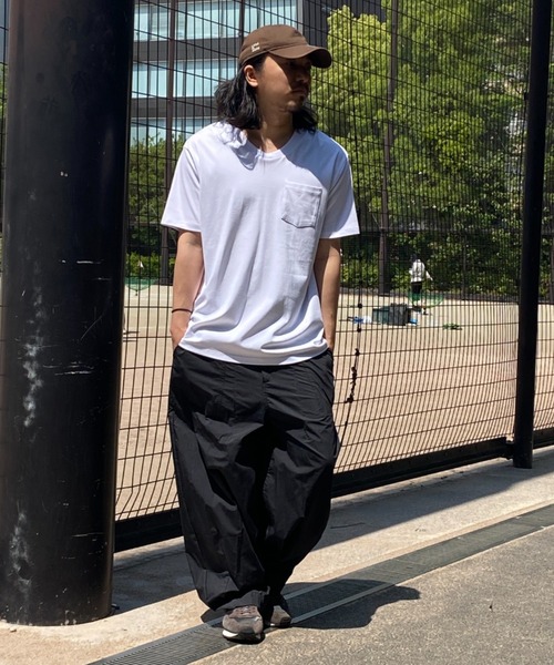 NO NEED(ノーニード)の「ポケ付きVネックT(Tシャツ/カットソー・メンズ・ホワイト・M/L)」の10枚目の写真