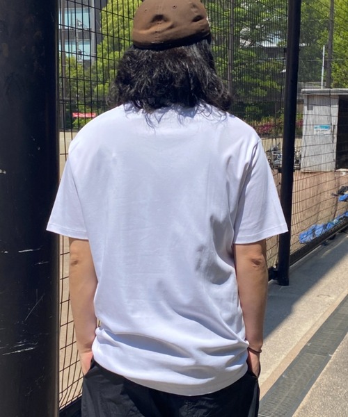 NO NEED(ノーニード)の「ポケ付きVネックT(Tシャツ/カットソー・メンズ・ホワイト・M/L)」の5枚目の写真