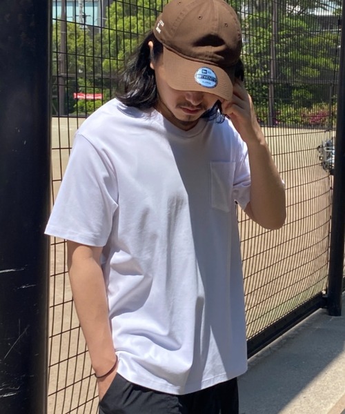 NO NEED(ノーニード)の「ポケ付きVネックT(Tシャツ/カットソー・メンズ・ホワイト・M/L)」の7枚目の写真