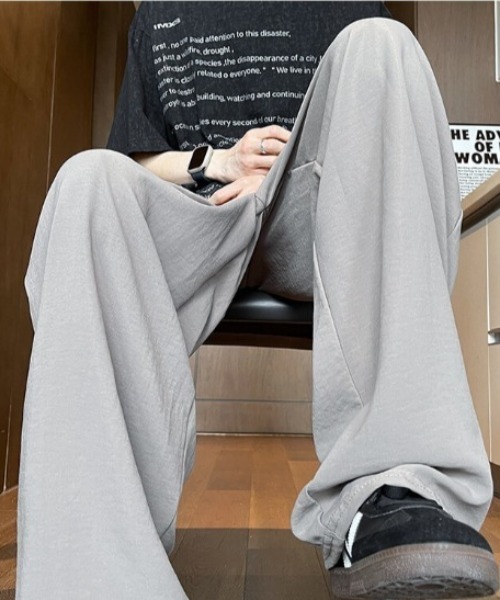 SHEPP(シープ)の「イージーワイドパンツ(その他パンツ・メンズ・ブラック/グレー・M/L)」の5枚目の写真