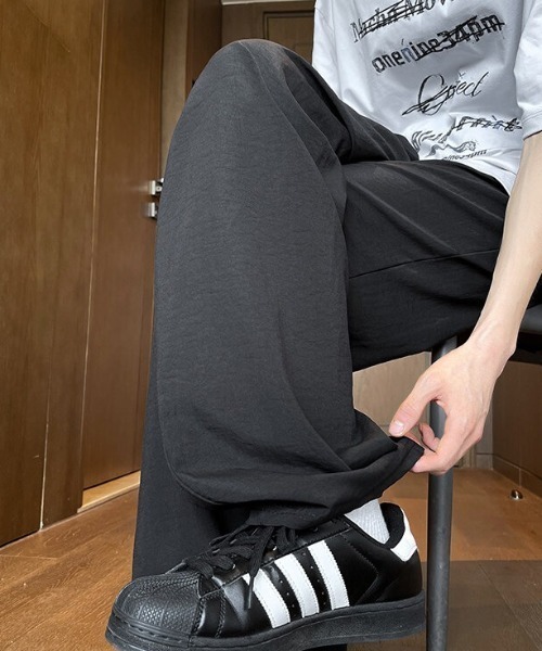 SHEPP(シープ)の「イージーワイドパンツ(その他パンツ・メンズ・ブラック/グレー・M/L)」の9枚目の写真