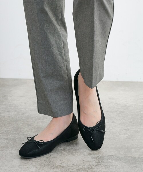 grove（グローブ）の「最終お値下げ！！【人間工学】つつまれフィットバレエシューズ （抗菌防臭加工裏地使用）（その他シューズ・レディース・ダークブラウン系3/ブラック/ブラック系6/シルバー系その他/ブラック系1/ベージュ系1/シルバー/ワイン系2・30/35/40/25/45）」の9枚目の写真