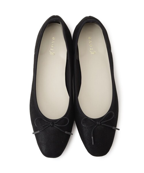 grove（グローブ）の「最終お値下げ！！【人間工学】つつまれフィットバレエシューズ （抗菌防臭加工裏地使用）（その他シューズ・レディース・ダークブラウン系3/ブラック/ブラック系6/シルバー系その他/ブラック系1/ベージュ系1/シルバー/ワイン系2・30/35/40/25/45）」の13枚目の写真