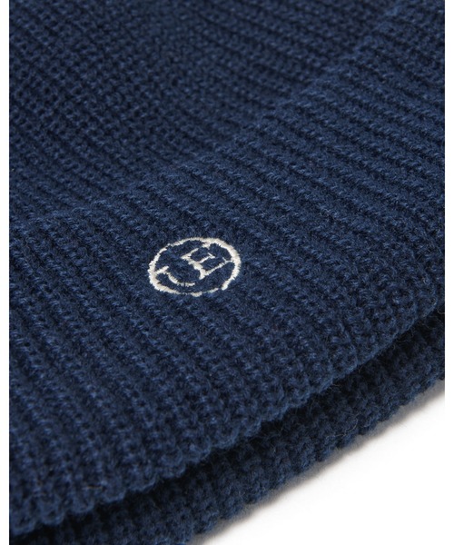 uniform experiment（ユニフォームエクスペリメント）の「UE WATCH CAP（ニットキャップ/ビーニー・メンズ・ブラック/ブラウン/ネイビー/チャコールグレー・FREE）」の10枚目の写真