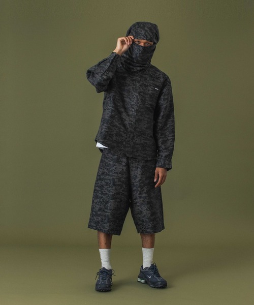 XLARGE（エクストララージ）の「DIGITAL CAMO JACQUARD L/S SHIRTS（シャツ/ブラウス・メンズ・ホワイト/ブラック・S/M/L/XL）」の10枚目の写真